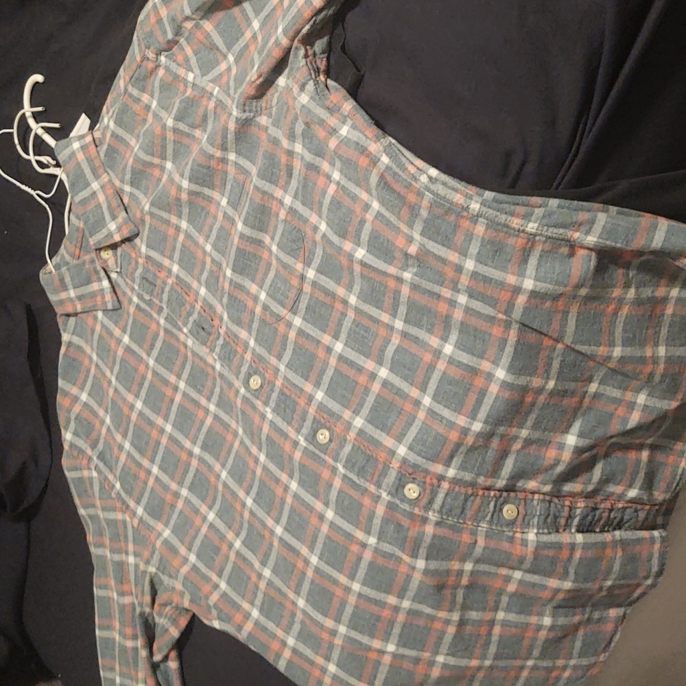 J Crew, Medium, Pale Blue & Pink